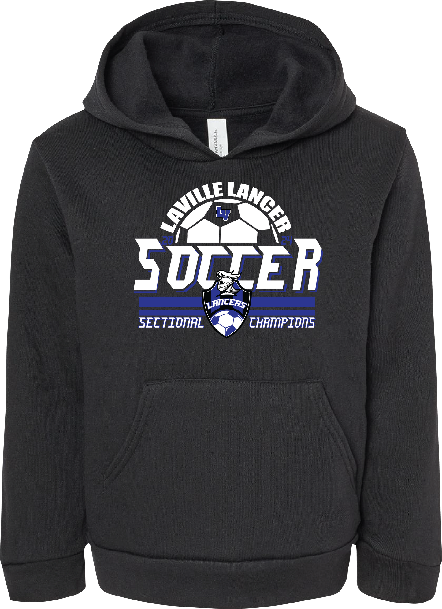 LaVille Girls Soccer Sectional Championship Hoodie